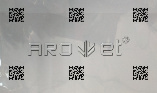 v7777威尼斯A-one高速UV喷码机在PE膜上喷二维码